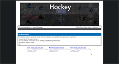 Desktop Screenshot of hockeynation.mybbextra.com